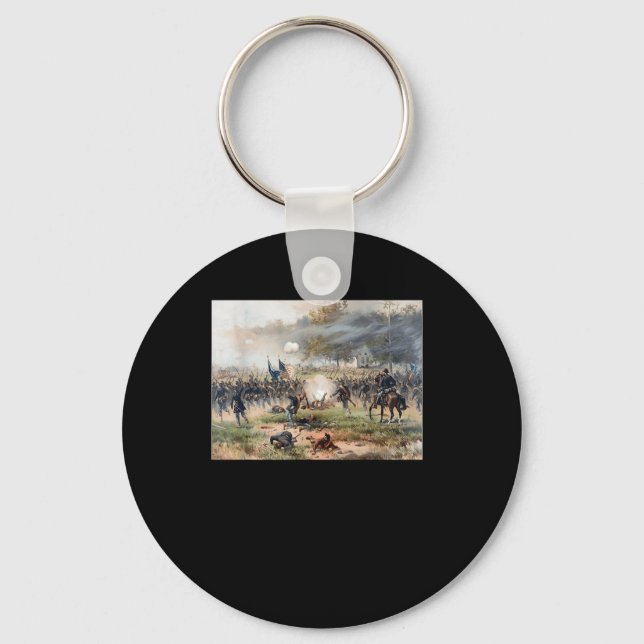 Battle Of Antietam - Civil War  Key Ring (Front)
