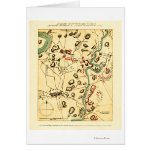 Battle of Antietam - Civil War Panoramic Map 2