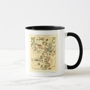 Battle of Antietam - Civil War Panoramic Map 2 Mug