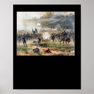 Battle Of Antietam - Civil War Poster
