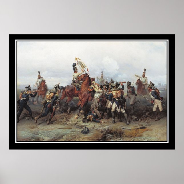 Battle of Austerlitz Loss of an Standard Poster (Front)