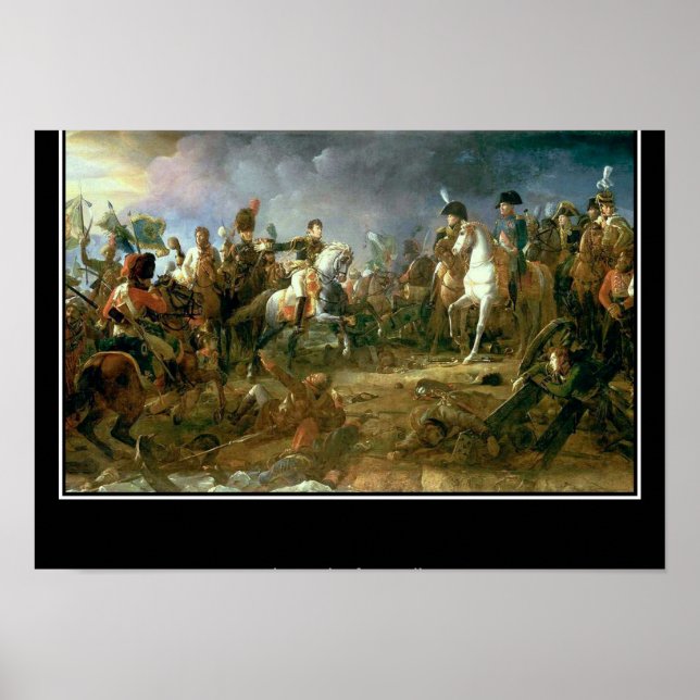 Battle of Austerlitz Vintage Poster (Front)