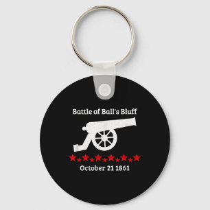 Battle Of Bluff Virginia Civil Battles War Cannon  Key Ring