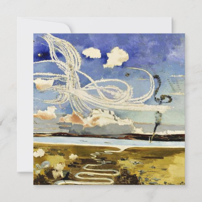 Battle of Britain, fine art painting by Paul Nash Card (Front)