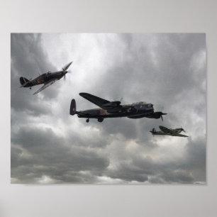 Battle of Britain Memorial Flight Poster