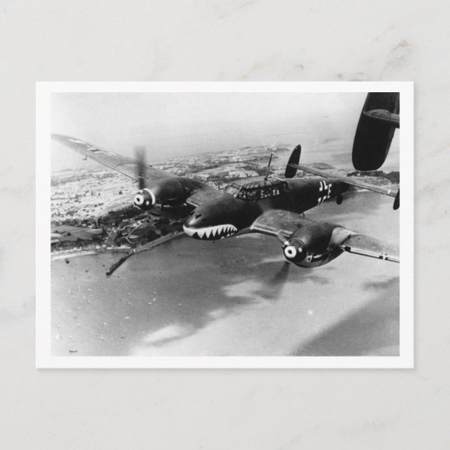 Battle of Britain & The Blitz: #11 Zerstoerer! Postcard (Front)