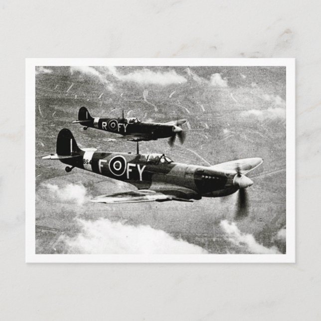 Battle of Britain & The Blitz: #45 The Few Postcard (Front)