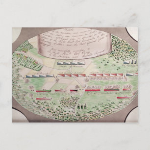 Battle of Camden, 1780 Postcard
