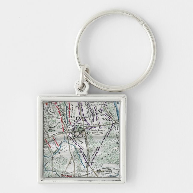 Battle of Chancellorsville 2 Key Ring (Front)