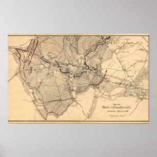 Battle of Chancellorsville 3 Poster