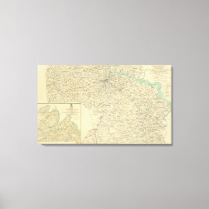 Battle of Chancellorsville Canvas Print