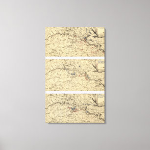 Battle of Chancellorsville Canvas Print
