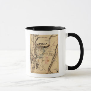 Battle of Chickamauga - Civil War Panoramic Map 4 Mug