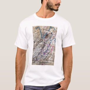 Battle of Chickamauga - Civil War Panoramic Map T-Shirt