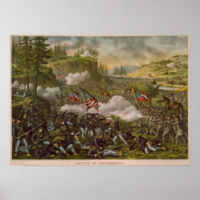 Battle of Chickamauga Poster (Front)