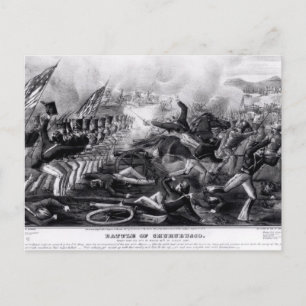 Battle of Churubusco Postcard