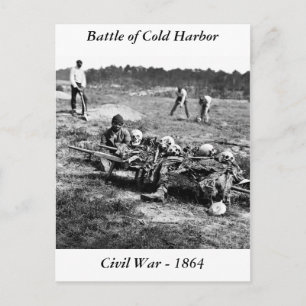 Battle of Cold Harbour, 1864 Postcard