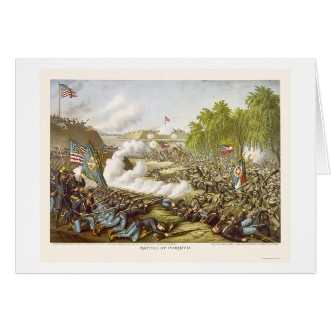 Battle of Corinth by Kurz and Allison 1862 (Front Horizontal)