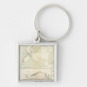 Battle of Corinth Iuka Bayou Fourche Key Ring
