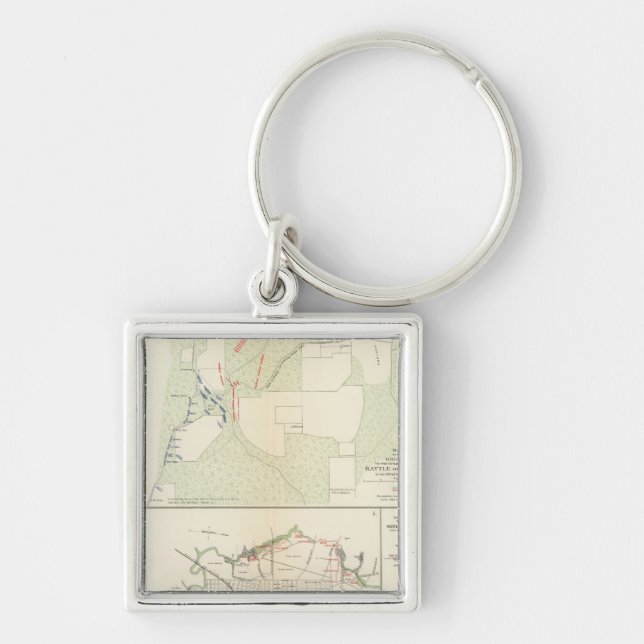 Battle of Corinth Iuka Bayou Fourche Key Ring (Front)
