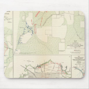 Battle of Corinth Iuka Bayou Fourche Mouse Mat