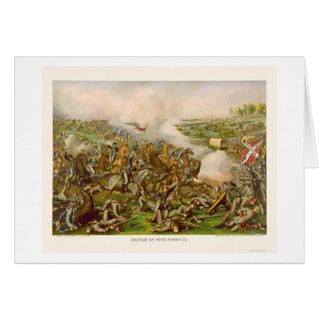 Battle of Five Forks, VA 1865 (Front Horizontal)