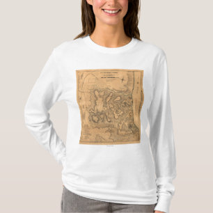 Battle of Fort Donelson - Civil War Panoramic Ma T-Shirt