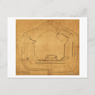 Battle of Fort Sumter - Civil War Panoramic 3 Postcard