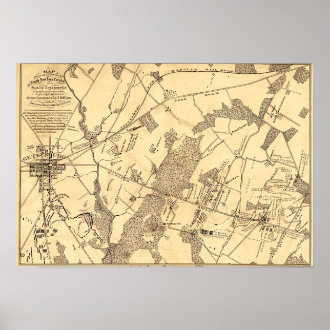 Battle of Gettysburg 12 Poster (Front)