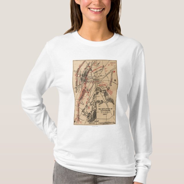 Battle of Gettysburg 2 T-Shirt (Front)