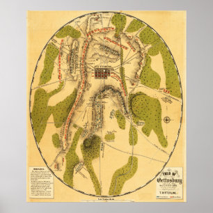 Battle of Gettysburg 3 Poster
