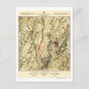 Battle of Gettysburg 5 Postcard