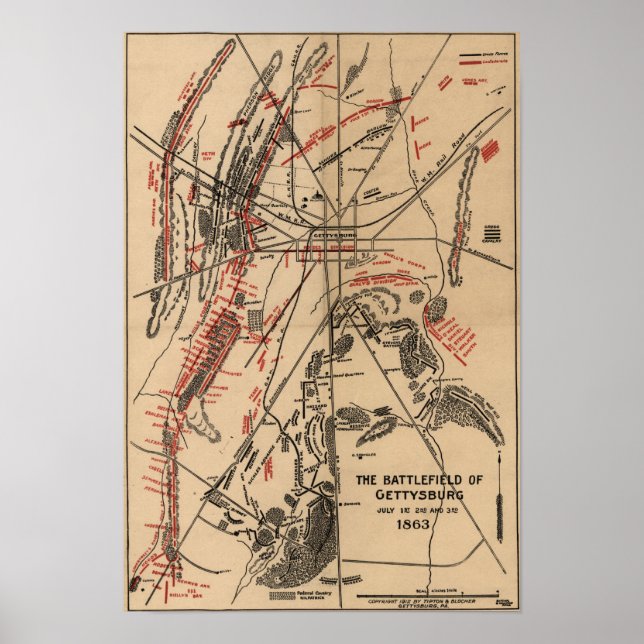 Battle of Gettysburg 6 Poster (Front)