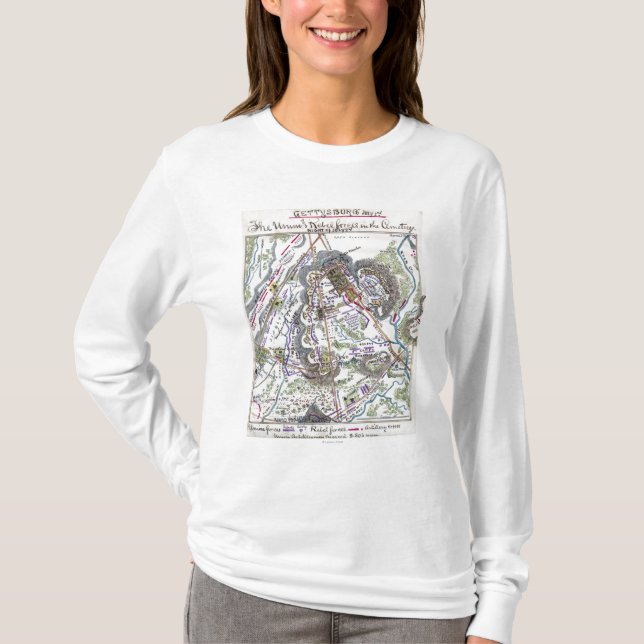 Battle of Gettysburg 6 T-Shirt (Front)