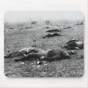 Battle of Gettysburg ~ Harvest of Death July 1863 Mouse Mat