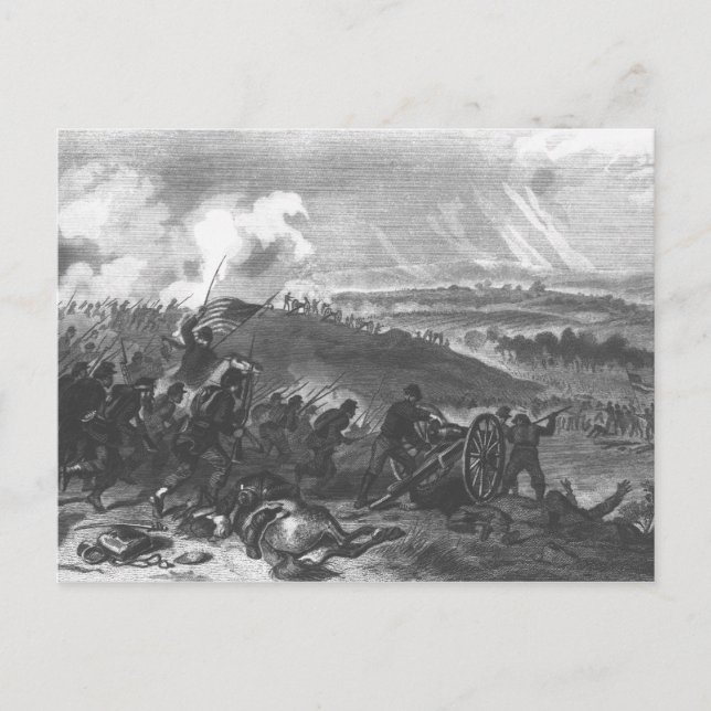 Battle of Gettysburg Postcard (Front)
