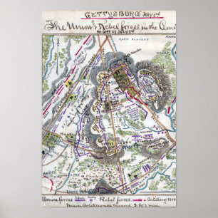 Battle of Gettysburg Poster