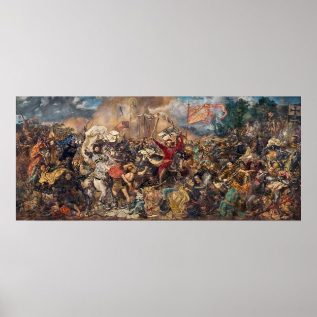 Battle of Grunwald (Mediaeval Military Scene) (War Poster (Front)