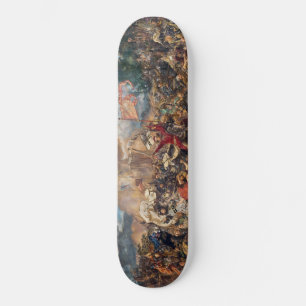 Battle of Grunwald (Mediaeval Military Scene) (War Skateboard