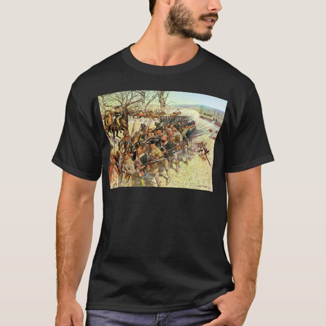 Battle of Guilford Courthouse by Charles McBarron T-Shirt (Front)