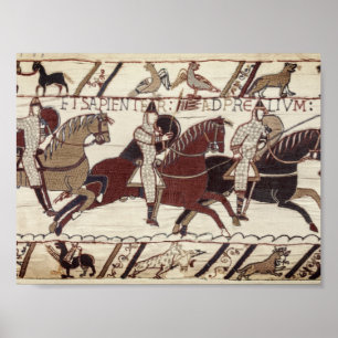 Battle of Hastings - Norman knights Poster