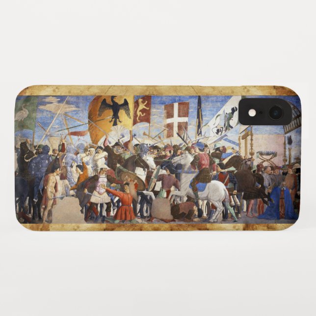 BATTLE OF HERACLIUS by Piero Della Francesca Case-Mate iPhone Case (Back (Horizontal))