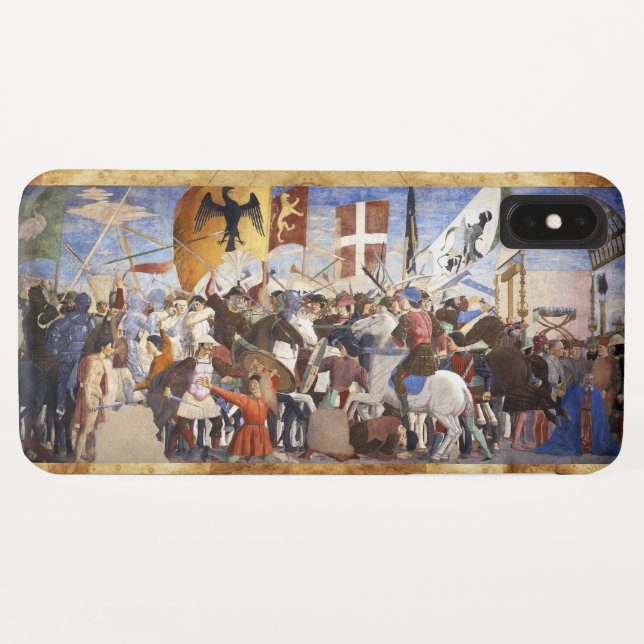 BATTLE OF HERACLIUS by Piero Della Francesca Case-Mate iPhone Case (Back (Horizontal))