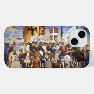 BATTLE OF HERACLIUS by Piero Della Francesca iPhone 15 Case
