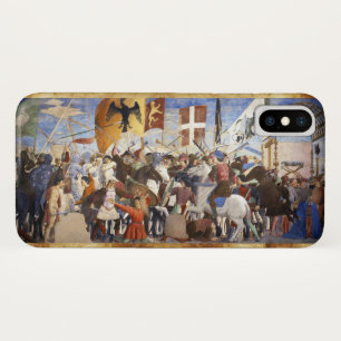 BATTLE OF HERACLIUS by Piero Della Francesca iPhone X Case