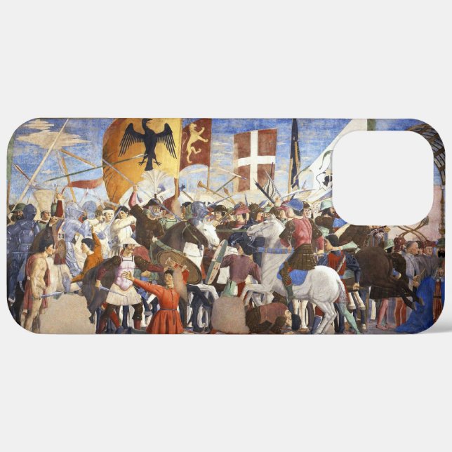 BATTLE OF HERACLIUS by Piero Della Francesca Case-Mate iPhone Case (Back / Right)