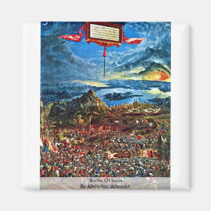 Battle Of Issus By Altdorfer, Albrecht Magnet
