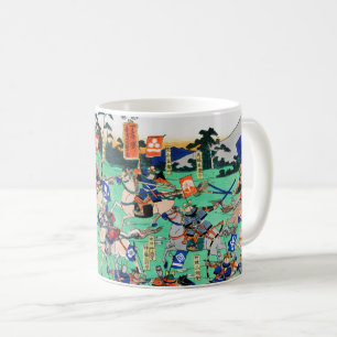 Battle of Kawanakajima, Ukiyo-e Coffee Mug