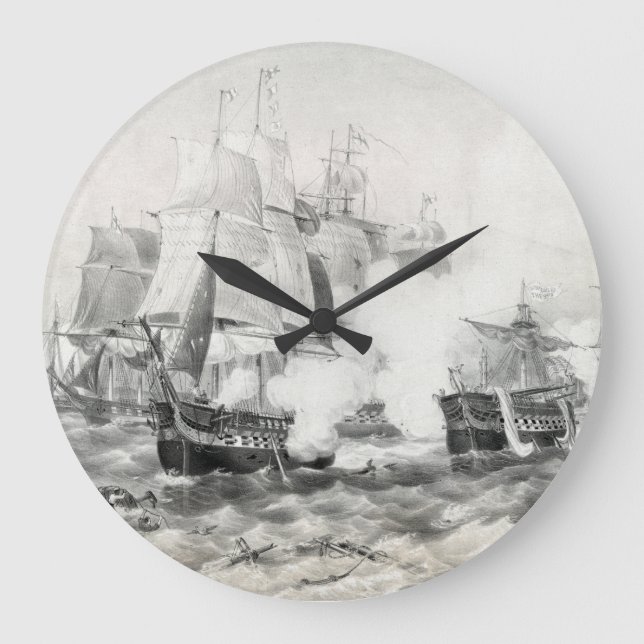 Battle of Lake Erie Large Clock (Front)