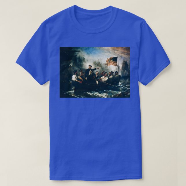 Battle of Lake Erie Oliver Hazard Perryof 1812 T-Shirt (Design Front)